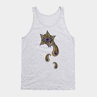 The fantasy eye, mandala design Tank Top